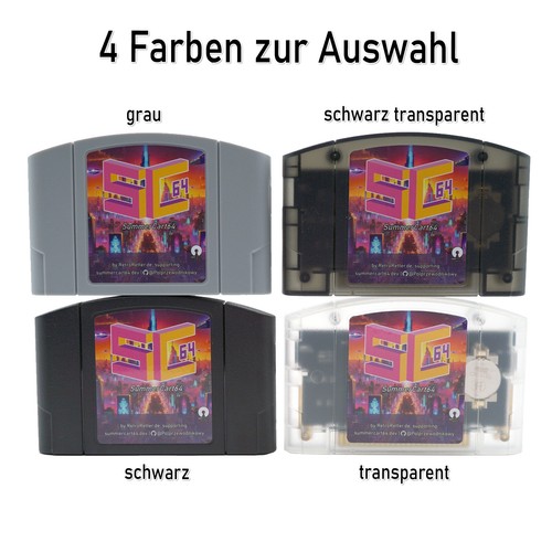 SummerCart64 V2.1 N64 Flashcart Ever Nintendo 64 DD Drive consola de juegos SC64 - Imagen 3 de 18