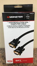 Monster 140050-00 Just Hook It Up High Resolution VGA Computer Cable 6 ft.
