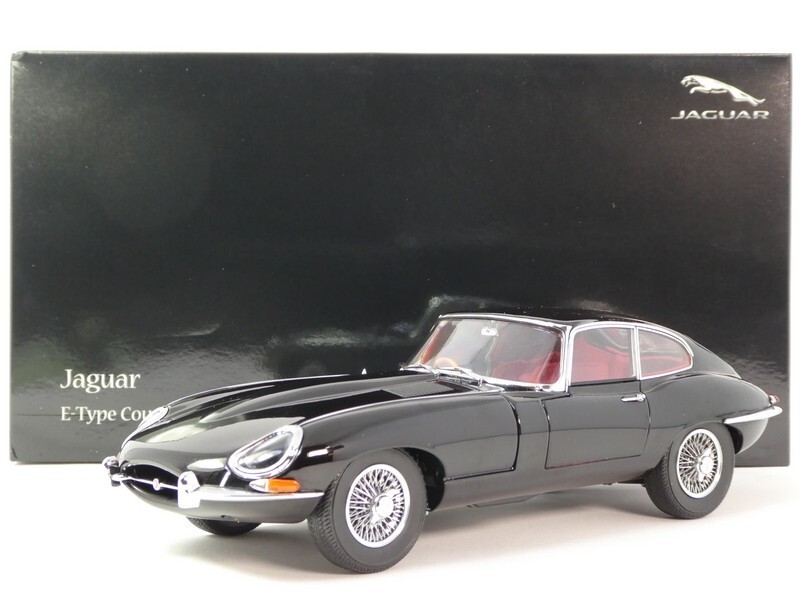 E-TYPE ブラック 1/18スケールモデル Kyosho Jaguar E-Type Coupe Black 1961 1/18 08954BK | eBay