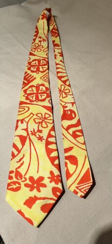 Vintage Prince Kuhio Tie Made In Hawaii Necktie 7… - image 1
