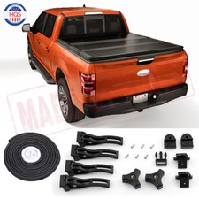 Hard Solid Tri-fold Tonneau Cover For 2020 Jeep Gladiator Jt Pickup Truck Bed