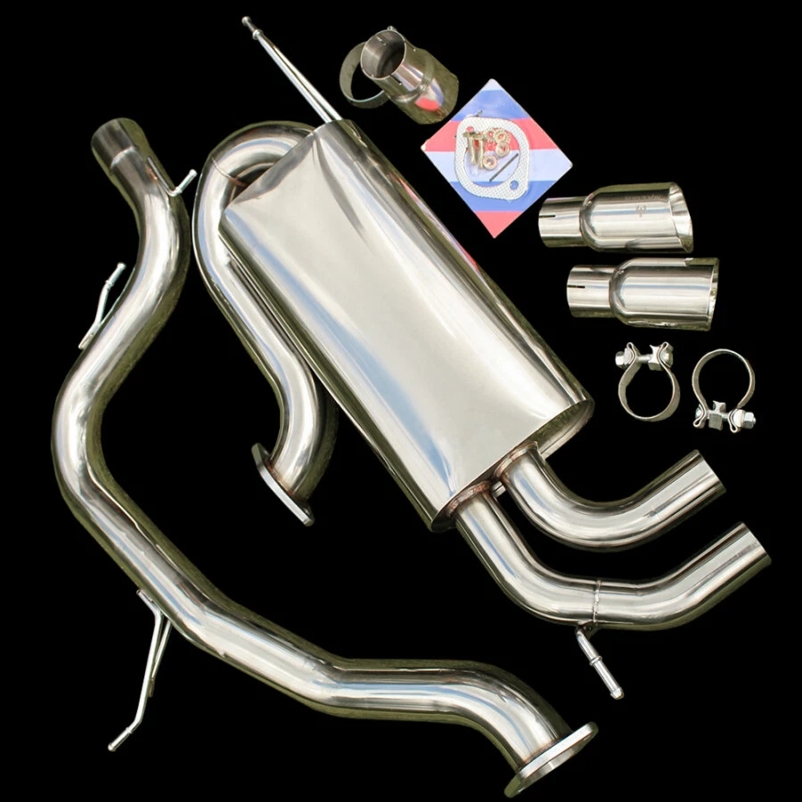 Impianto di Scarico Sportivo Catback Performance Audi A3 2.0T FSI 8P 3" 03-12 - Immagine 3 di 4