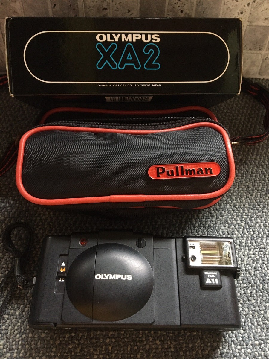 OLYMPUS オリンパス XA2+A11 フィルムカメラ Olympus XA2 with A11 Flash -- fresh CLA – Film Supply Club