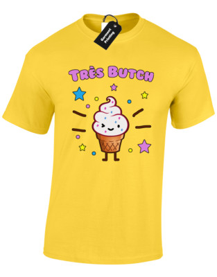 TRES BUTCH HERREN T-SHIRT LUSTIG SÜSS COOLES DESIGN BACKEN BÄCKER GESCHENKIDEE