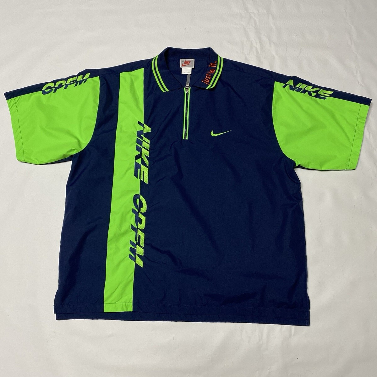 Nike CACTUS PLANT FLEA MARKET CPFM Polo Shirt vintage L Navy Nike CACTUS PLANT FLEA MARKET CPFM Polo Shirt vintage L Navy
