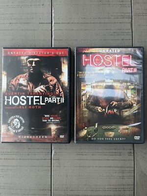 Hostel Part II 2 & III 3 - Horror DVD - Original Owner Watched One Time