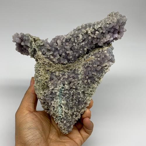 3.57 lbs, 6.7"x4"x5.5", Rough Grape Agate Crystal Mineral Specimens,B32630 - Picture 2 of 13