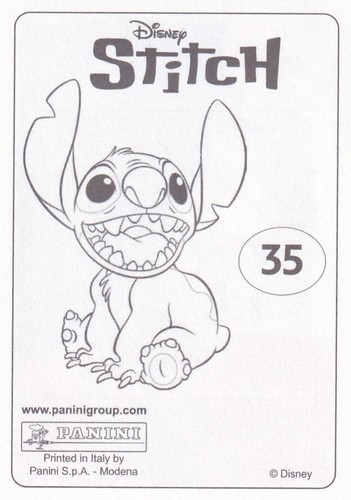 Panini Disney Stitch 2024 Sii Diverso E Fiero Di Questo Adesivo N. 35 - Picture 2 of 2