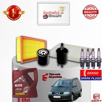 Kit Wartung ÖLfilter ZüNdkerzen Seat Alhambra 2.0 I 85KW Ab 2000