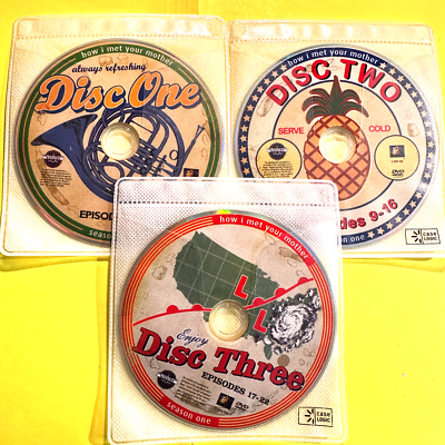 How I Met Your Mother Season DVD Discs ONLY 24543624936