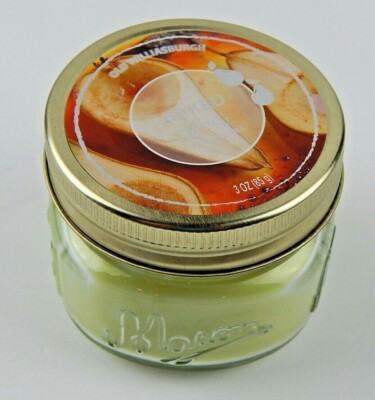 Mason Scented Jar Candle Old Williamsburgh Baked Pear  3 oz Lot Of 4