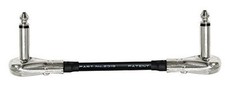 One Mogami 2319 6" Guitar Pedalboard Patch Cable With Pancake Connectors