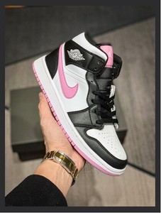 Venta \u003e tenis jordan rosa con negro \u003e en stock