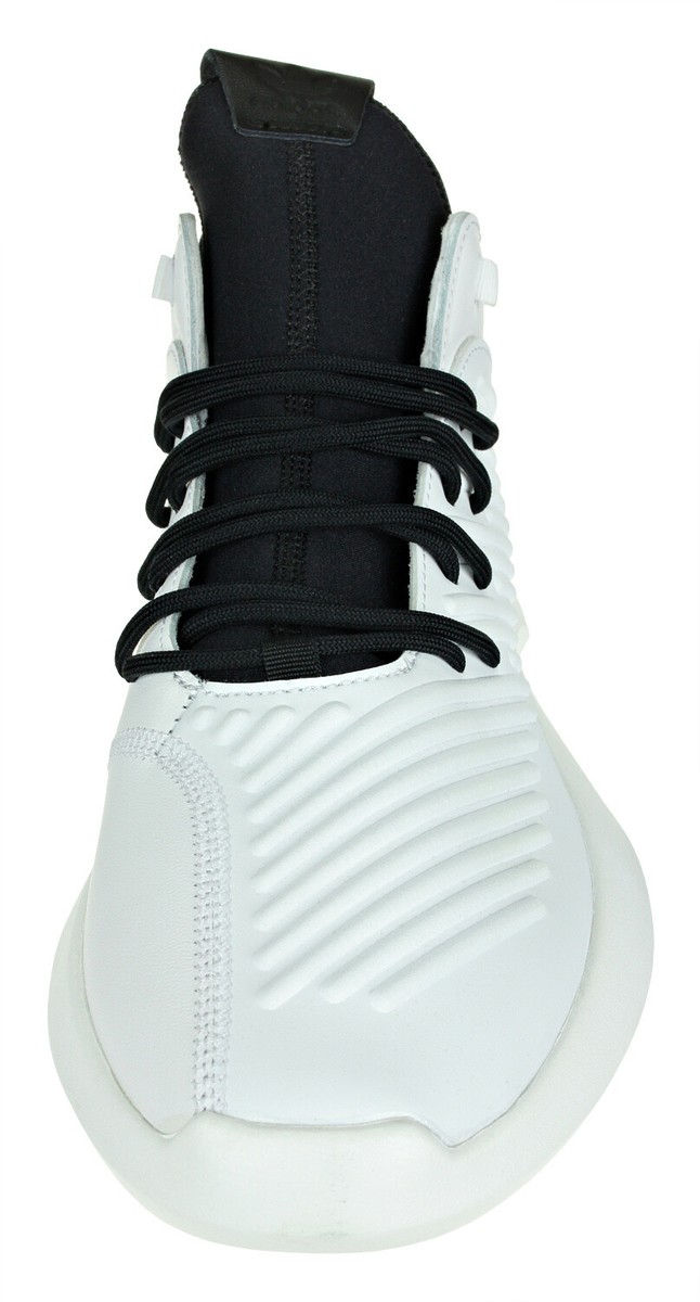 Adidas Men's Crazy 1 ADV Mid Shoes, Cloud White/Core Black Adidas Men's Crazy 1 ADV Mid Shoes, Cloud White/Core Black