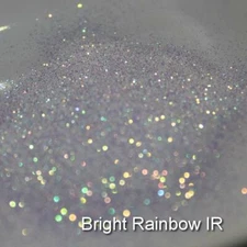 .008 Ultra Premium Ultra Fine Polyester Glitter 1/128"- Bright Rainbow IR