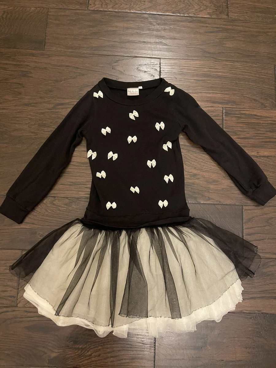 Black tutu top skirt size 12