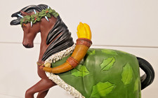 NIB Trail of Painted Ponies Spirit of Christmas Present Horse Figurine Enesco