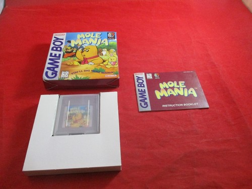 Mole Mania (Nintendo Game Boy 1997) - TESTED & WORKING