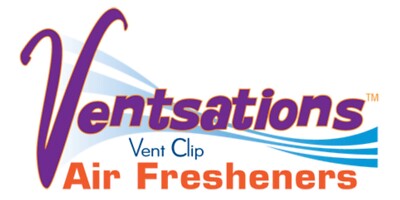8 Ventsations Vent Clip Air Fresheners - 2 Packs (4 Clips per pack)