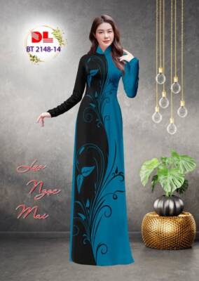 vietnamese formal dress Wholesale aodai ao dai traditional ao dai Vietnam costume OEM ODM party ceremony Asian tyle clothing women clothing dress long blouse ilk et they will run smaller than American size Green Ao Dai Set |