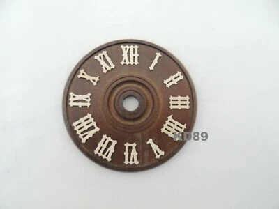 KD89 cadran bois d'horloge pendule coucou forêt noire ø 8 cm Marron chiffres bois