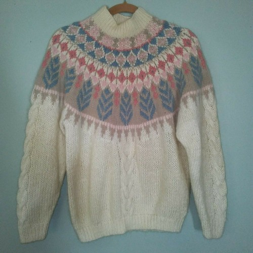 Vintage Sweater Womens Small 80s 