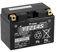 Batterie Yuasa YTZ14S AGM Versiegelt 12V 11AH Honda VT1100 Shadow 1100 1999 2000