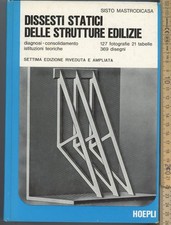 Sisto Mastrodicasa “Dissesti statici delle strutture edilizie”, Ho