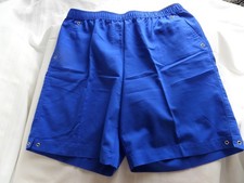 Alfred Dunner Royal Blue Shorts  Size 16 Pre Owned