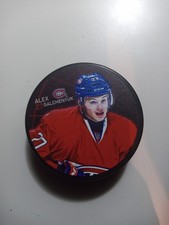 Alex Galchenyuk Puck Montreal Canadiens #27 Habs Souvenir Inglasco Hockey NHL