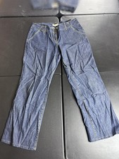 Michael Kors Jeans Womens 14 Blue Chambray De...