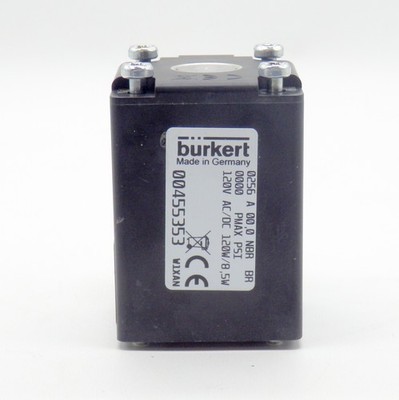 Burkert 00455353 120V 7W Direct Acting Solenoid Valve Type 0256