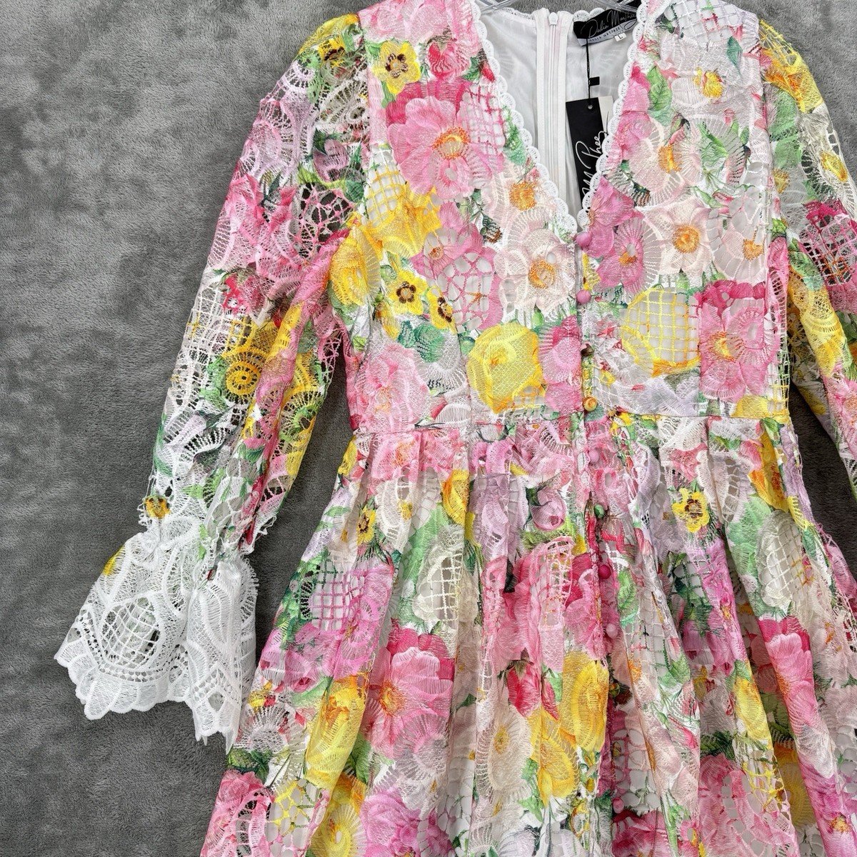 flowery dress Floral Dreams Gown– Teuta Matoshi