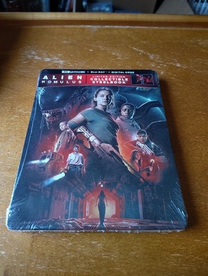 Alien: Romulus 4K UHD Blu Ray Digital Steelbook. New, Sealed.