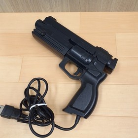 Sega Saturn Console Japanese gray with 2 Light Virtua Gun 5 games tested NTSC-J