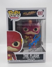 Grant Gustin "The Flash" AUTOGRAPH Signed 1097 Funko Pop Vinyl Figure ACOA