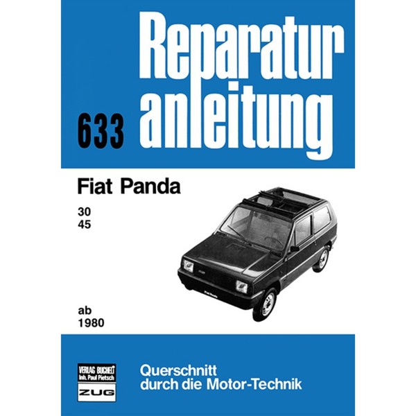 Fiat Panda MK1 30/45 Typ 141 (03.1980-01.1986) Reparaturanleitung Bucheli Verlag-image