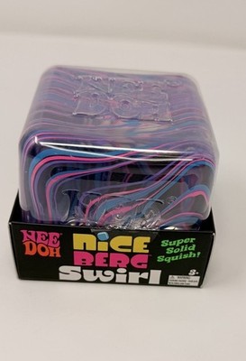 NeeDoh Nice Berg Swirl XL Giant Swirl Cube 3.25