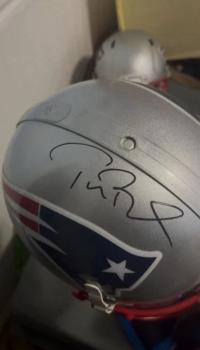 Tom Brady Signed New England Patriots Helmet TRISTAR Super Bowl LI