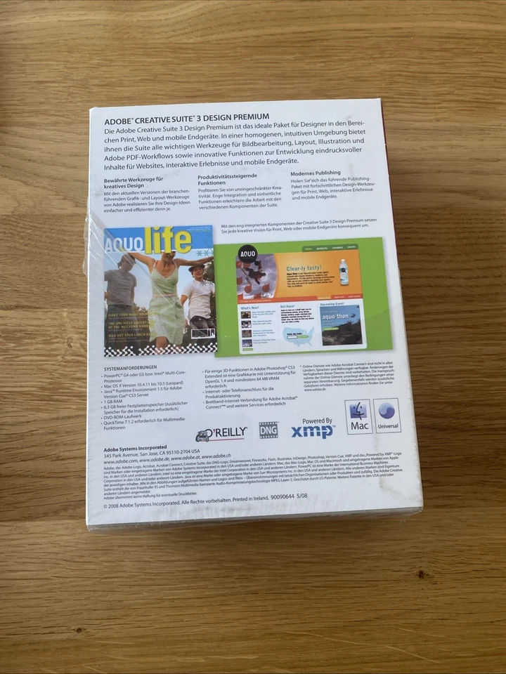 Adobe Creative Suite 3 Design Premium Student Edition Mac 2007 Grafik App CS3 - Bild 2 von 2