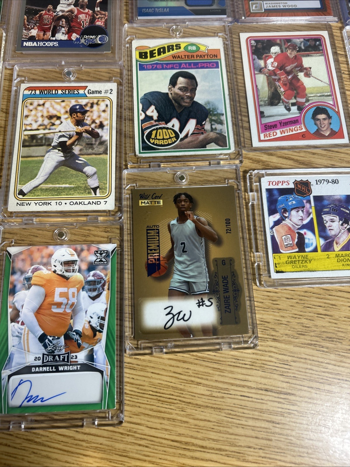 π₯π₯ Sports (28) card lot graded, Auto, numbered, PSA 10, Kaboom, vintage π₯π₯ view 16