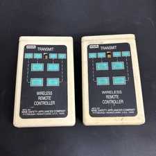MSA Wireless Remote Controller Lot Of 2 Part No 10011886
