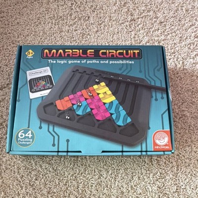 MindWare Marble Circuit Logic Game Brain Teaser 64 Challenges Strategy Ages 8+