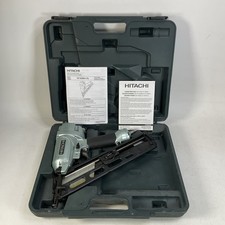 Hitachi NT65MA4(S) 15 Gauge Angled Finish Nailer With Case Pneumatic