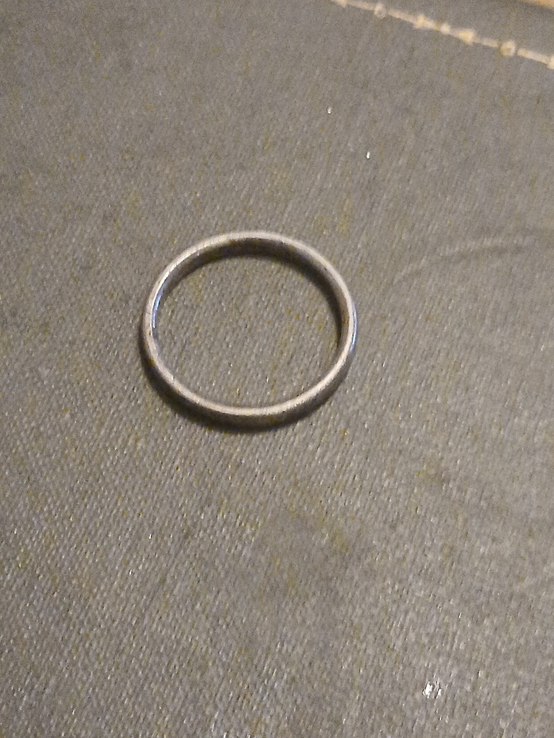 .925 Solid Sterling Silver Ring, Size 12 Ring, Me… - image 2