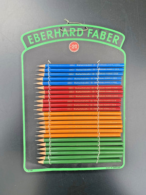Bleistiftpalette (23 Stück) - Eberhard Faber - um 1970