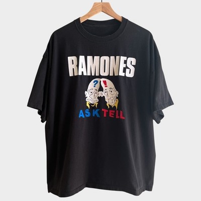 1990's Ramones ''Ask Tell' Vintage Punk Band Tee Shirt S-5XL