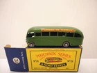 1958 MOKO Lesney Matchbox No.21b 'BEDFORD COACH'--DARK GREEN-w/B5 Box-see photos