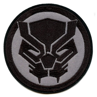 #ad Marvel Black Panther Patch Mask Logo Embroidered Iron On $10.99