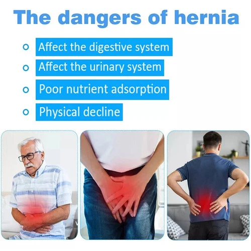 Inguinal Hernia Groin Black Belt Left & Right /hernia underwear for men.s Belt - Picture 8 of 8